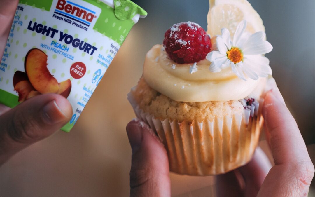 Peach Yogurt Muffins