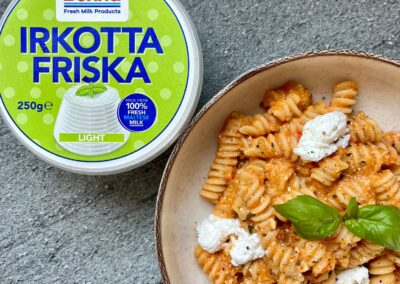 Roasted Tomato Irkotta Pasta