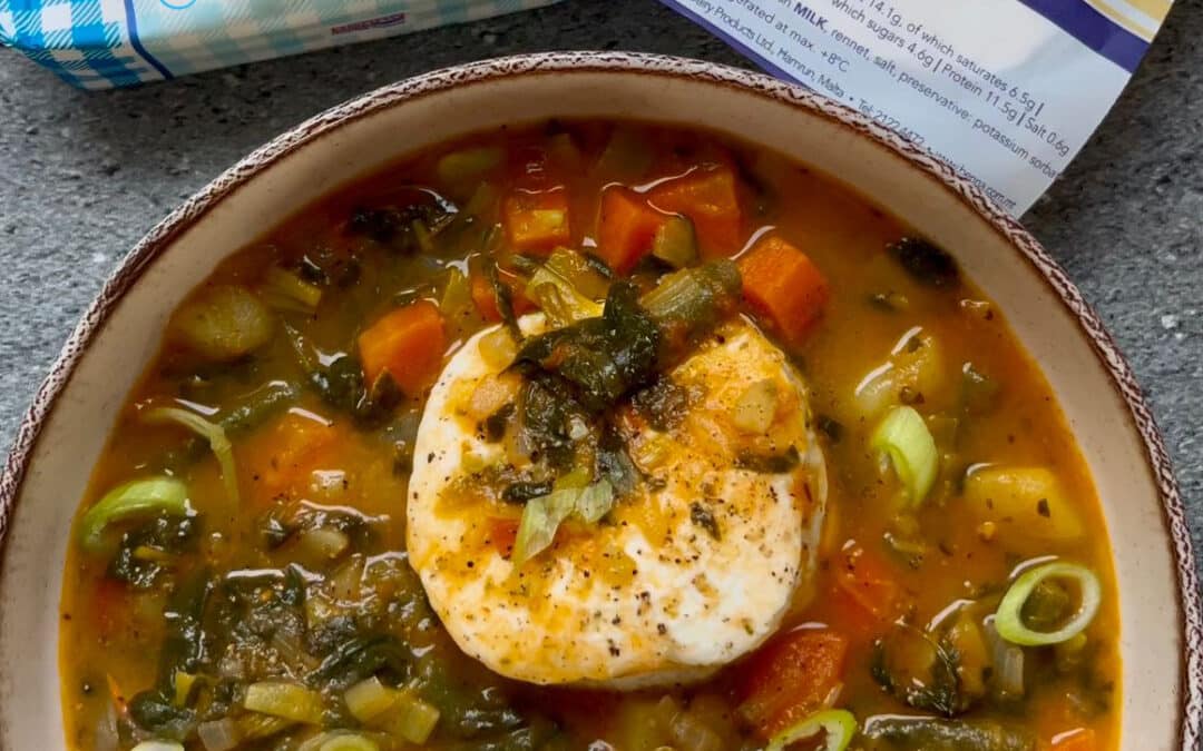 Green beans and Gbejna Friska Stew